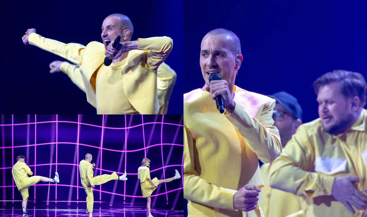 "The Roop" pasirodymas "Eurovizijos" finale