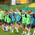 Lietuvos U-21 rinktinė prieš dvikovą su Moldova mėgino atsipalaiduoti