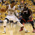 „Pacers“ klubas sušvelnino NBA Rytų konferencijos finalo serijos santykį