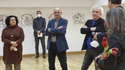 P. Rakštikas, paroda „Latifundai“ Šiaulių dailės galerijoje