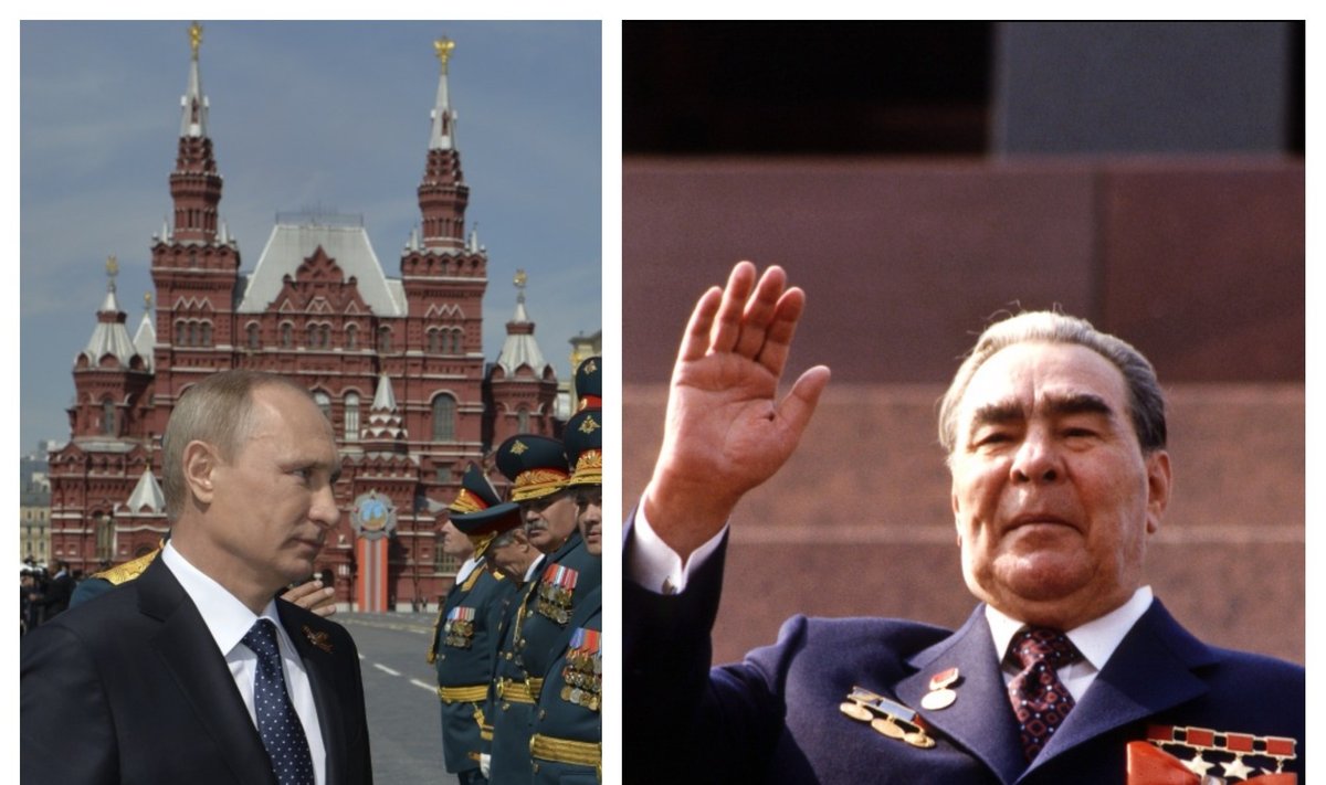 Vladimiras Putinas, Leonidas Brežnevas