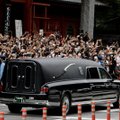 Japonijoje laidojamas nužudytas buvęs premjeras Shinzo Abe