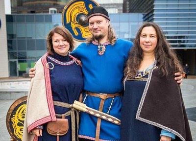 Vikingų kaimo įkūrėjai