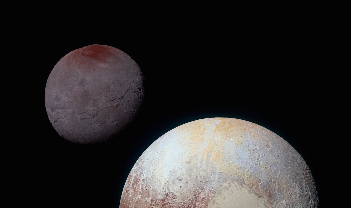Plutonas ir jo palydovas Charonas