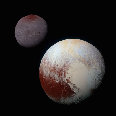 Plutonas ir jo palydovas Charonas