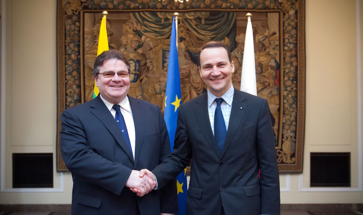 Linas Linkevičius, Radosław Sikorski