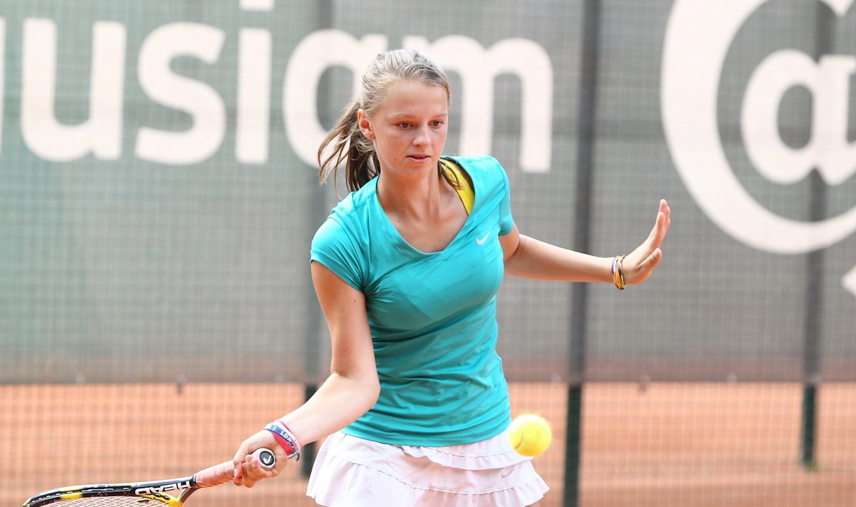 Vilniuje vyko jaunių teniso turnyras