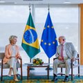 Brazilijos prezidentas sako išreiškęs EK pirmininkei savo šalies susirūpinimą dėl prekybos susitarimo