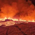 Islandijoje vėl išsiveržė ugnikalnis