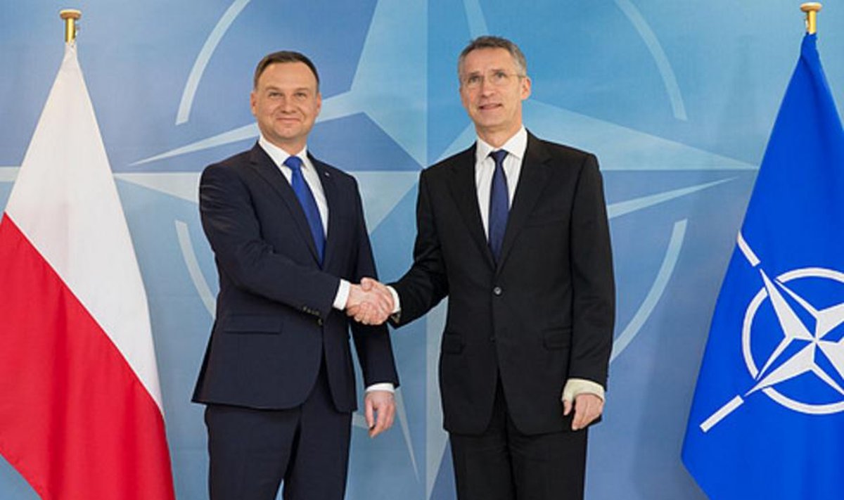 Spotkanie Prezydenta RP z Sekretarzem Generalnym NATO Jensem Stoltenbergiem
