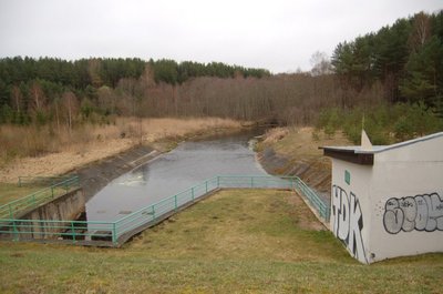 Hidroelektrinė Anykščių rajone