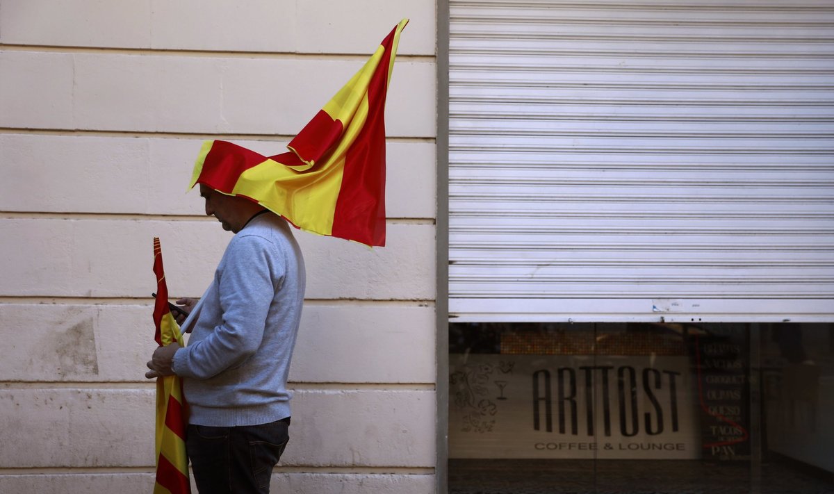 Demonstracija prieš Katalonijos atsiskyrimą nuo Ispanijos
