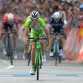 Italijos dviratininko triumfas „Giro d'Italia“ lenktynių 17-ame etape