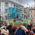 Pro-Palestine rally held in Vilnius