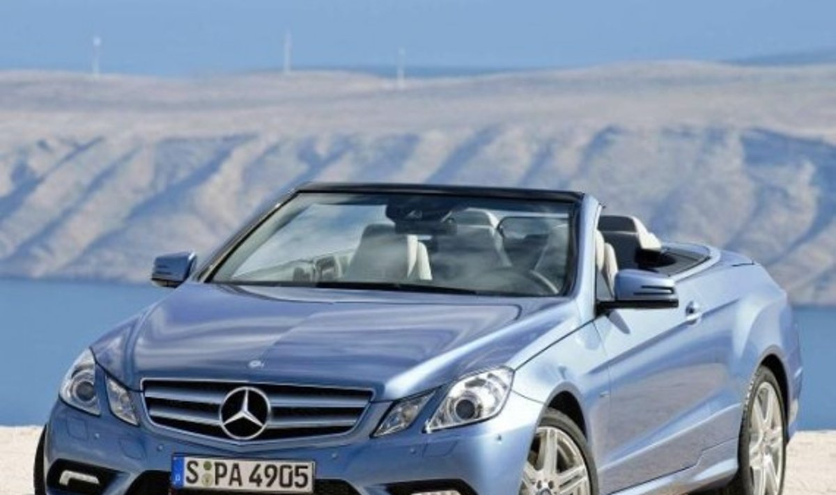 „Mercedes-Benz“ E klasės kabrioletas