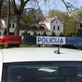 В Вильнюсе сбит мотоциклист, вызваны медики и полиция