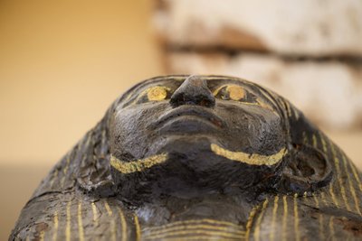 Mumijos ir įvairios senovės Egipto statulos. AP/Scanpix nuotr.