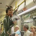 Berlyno mados savaitę paįvairino šou metro traukinyje