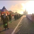 Maskvos Raudonojoje aikštėje Rusija surengė istorinį paradą