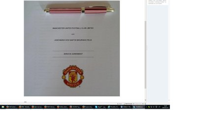 Jose Mourinho ir "Man United" klubo sutartis