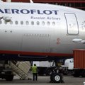 Rusija piktinasi Britanijos policijos atliktu „Aeroflot“ lėktuvo patikrinimu