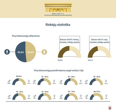 2020 m. Seimo rinkimai (VRK informacija)