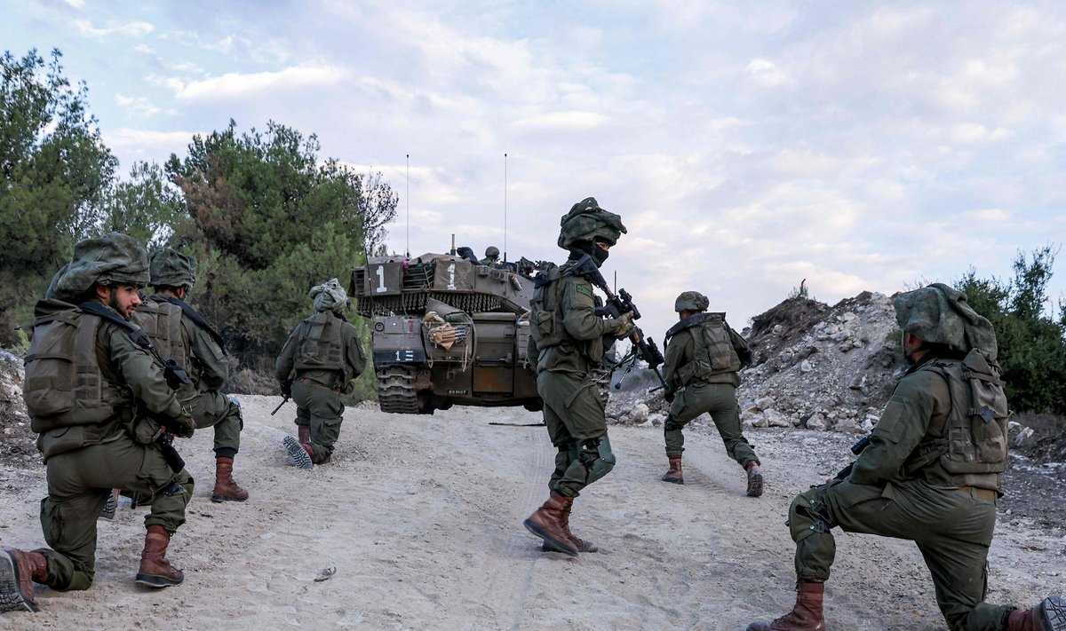 Izraelio kariai netoli Libano sienos