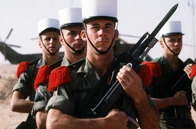Prancūzijos legionieriai 1990-aisiais 