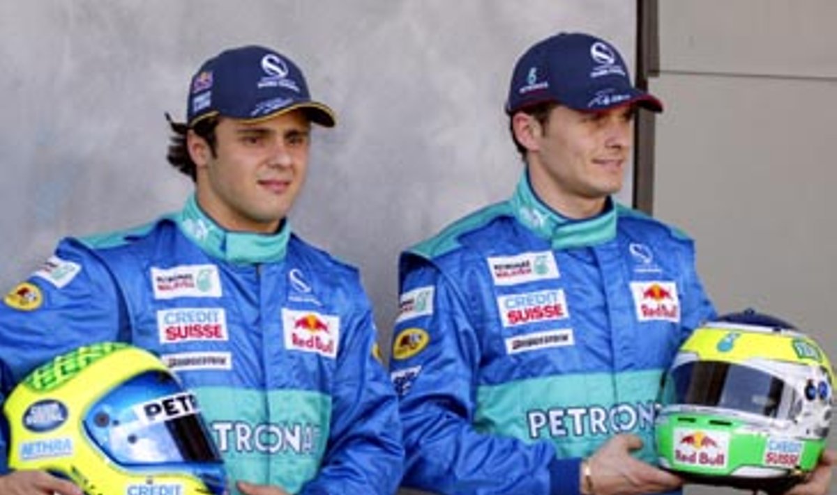Felipe Massa ir Giancarlo Fisichella