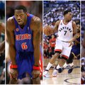 Įžvelgė panašumų, bet ar „Raptors“ pakartos čempionišką „Pistons“ žygį?