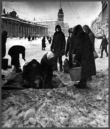 будни блокадного Ленинграда