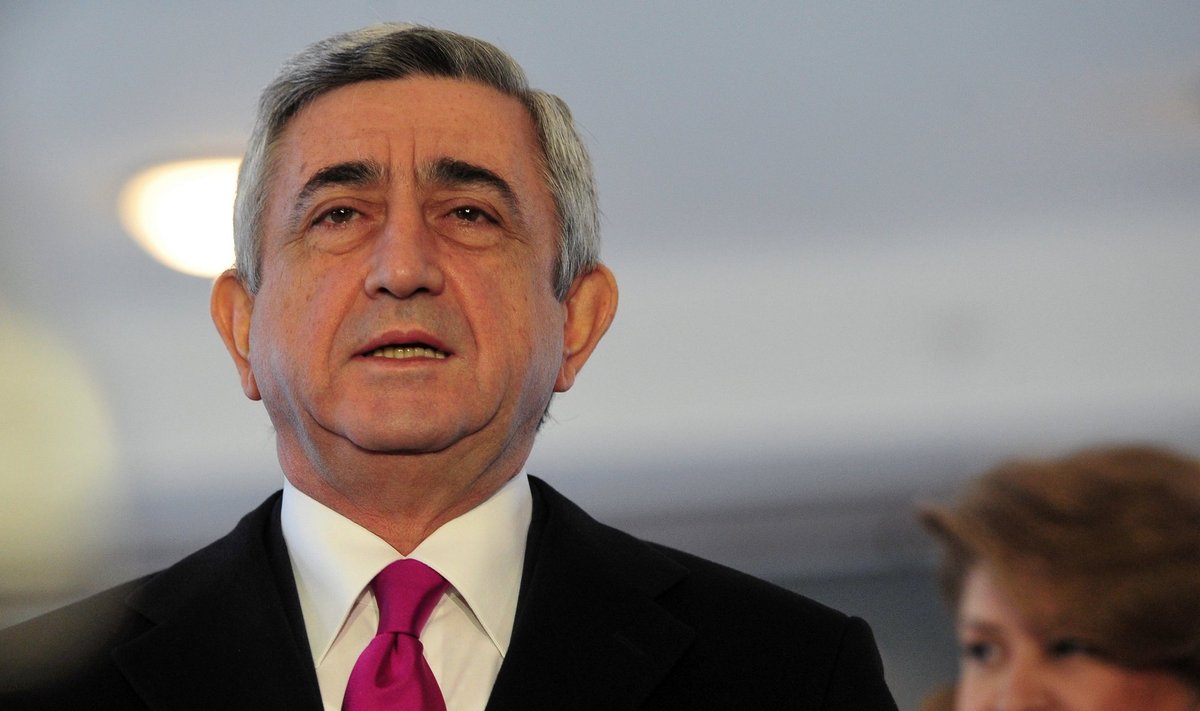 Perrinktas Armėnijos prezidentas Seržas Sargsianas