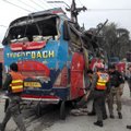 Pakistane sprogo autobusas, dešimtys sužeistųjų