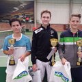 Šiauliuose varžėsi pajėgiausi jaunieji Lietuvos tenisininkai