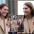 Per pažliugusią žolę pas gerbėjus klampojusi Kate Middleton darkart nustebino savo pasirinkimais: auskarų kaina – itin kukli