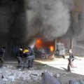 Sirijoje – kruvinas bombardavimas