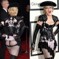 „Grammy“ raudonasis kilimas: Madonnos stiliaus triumfas ir dozė vulgarumo