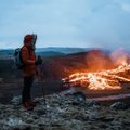 Lietuvis iš arti užfiksavo Islandijos ugnikalnio išsiveržimą: tos lėtai tekančios liepsnų upės nepamiršiu niekada