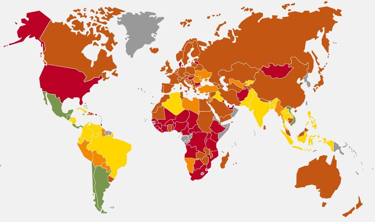 Światowy Indeks Szczęścia. Foto: happyplanetindex.org