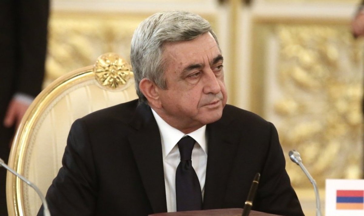 Armėnijos prezidentas Seržas Sarkisjanas