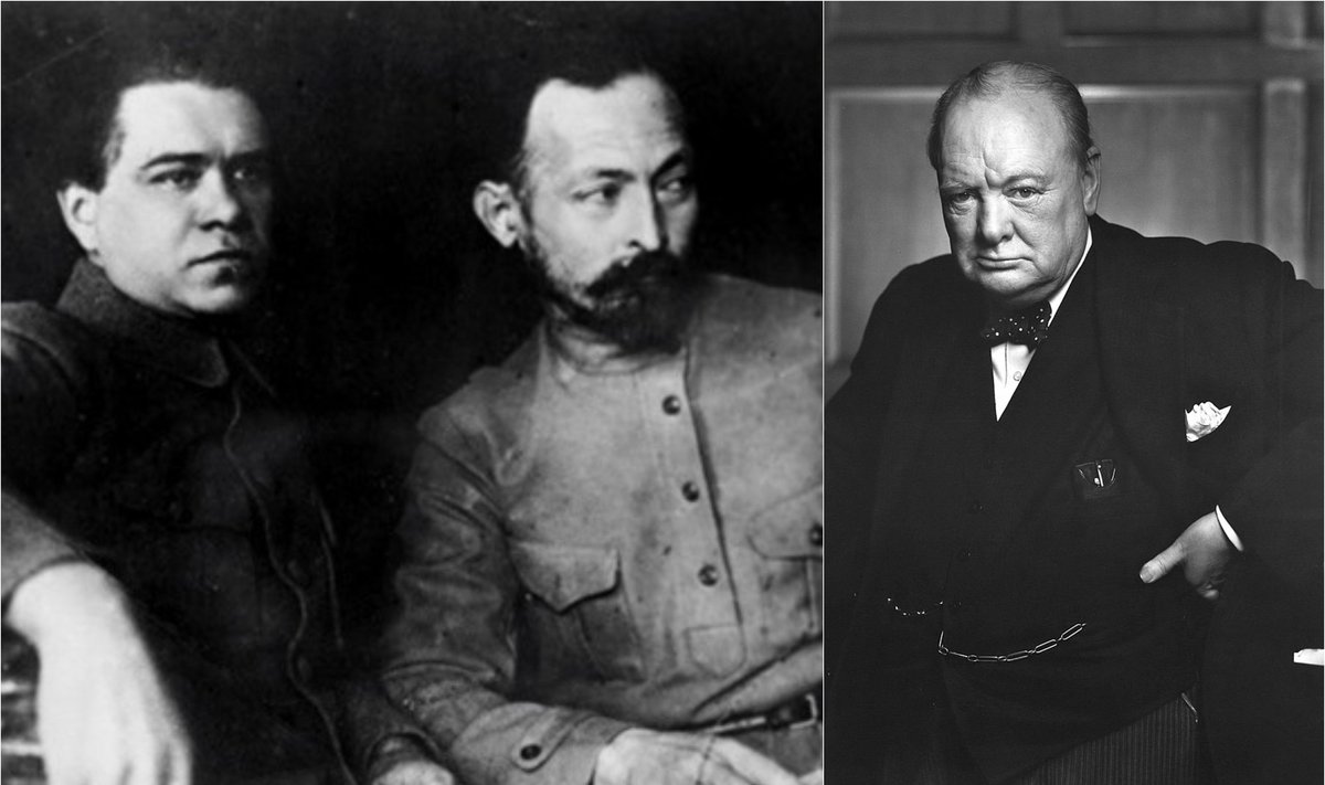 Petersas, Džeržinskis ir Churchillis