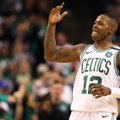 Reto grožio trileryje Filadelfijos klubą palaužę „Celtics“ iškopė į Rytų konferencijos finalą