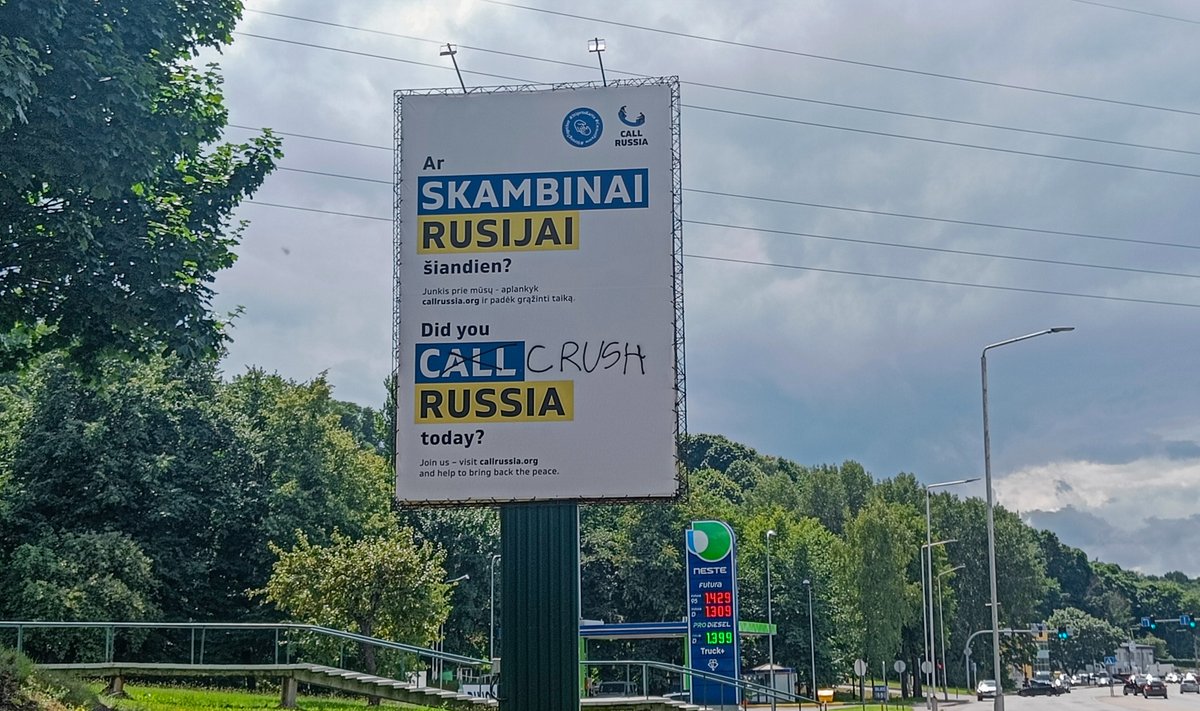 "Call Russia" reklama