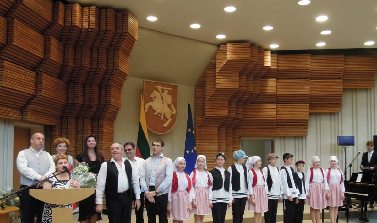 Jewish song and dance group Fajerlech. Photo courtesy of the Lithuanian Jewish Community