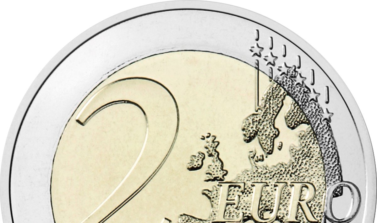2 eurų moneta