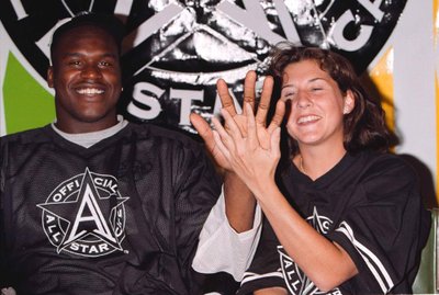 Shaquille'as o'Nealas ir Monica Seleš