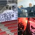 Sostinėje – Putino rėmėjai, „Partizan“ draugai ir skandalingą savininką šlovinantys fanai