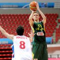 Lietuvos 18-mečių vaikinų krepšinio rinktinė turnyre Prancūzijoje įveikė turkus
