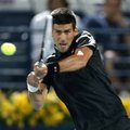 Teniso turnyro Dubajuje serbas N. Djokovičius pradėjo pergale