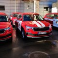 Ugniagesiai atnaujino automobilių parką: įsigijo du elektromobilius ir 18 „Škoda“ visureigių